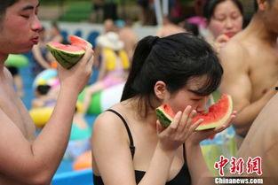 吃瓜比赛游泳池视频在线观看,一场视觉盛宴的在线直播盛况